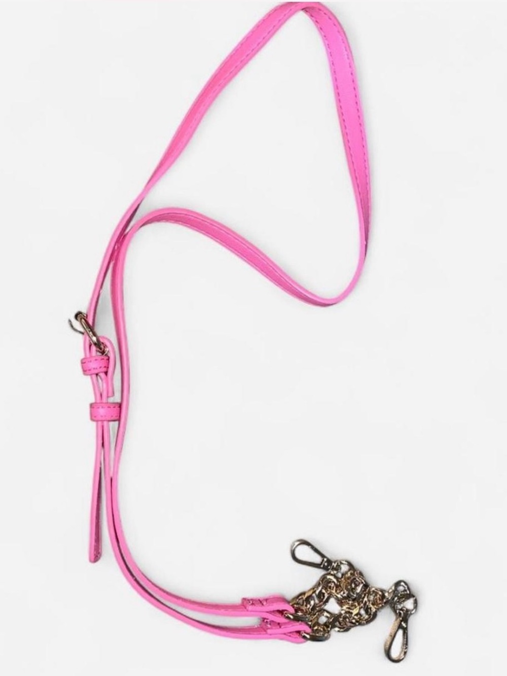 Pink Juicy Couture Crossbody Strap with Chain Hardware